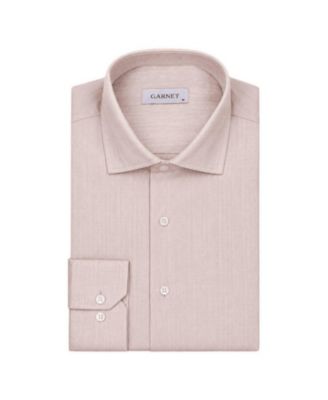 Men's Regular-Fit Solid Long-Sleeve Dress Shirt