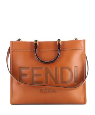Medium Sunshine Shopper Tote Leather