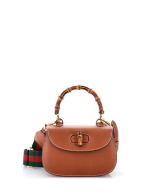 Small Bamboo 1947 Top Handle Bag Leather