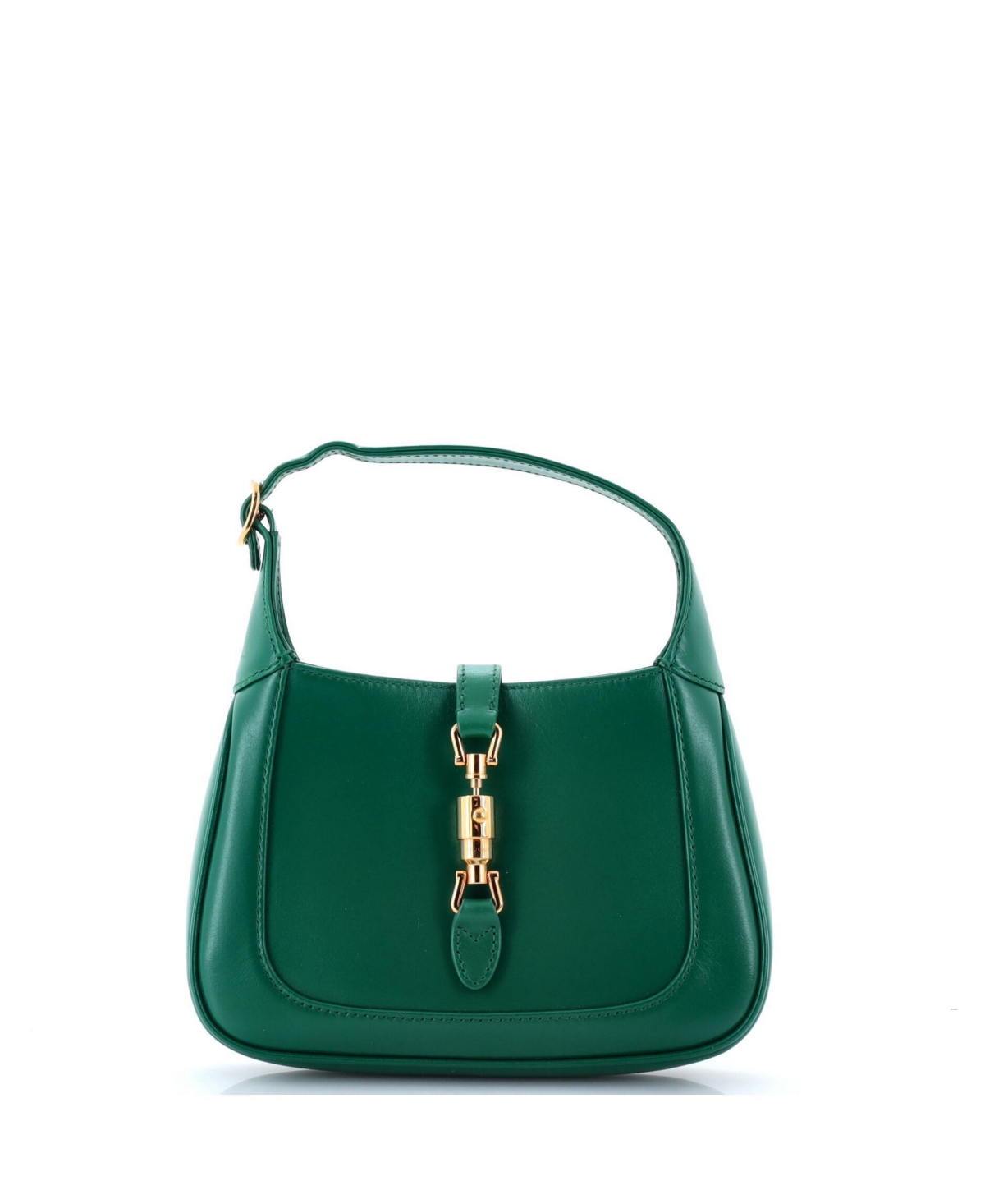 Pre-Owned Gucci Mini Jackie 1961 Hobo Leather - Green