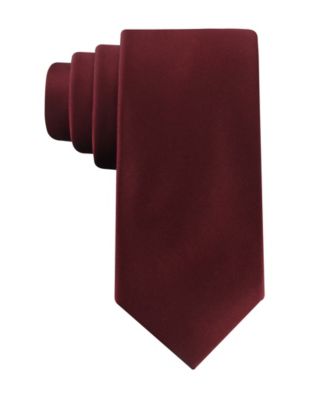 Men's Atka Silk-Satin Slim Tie