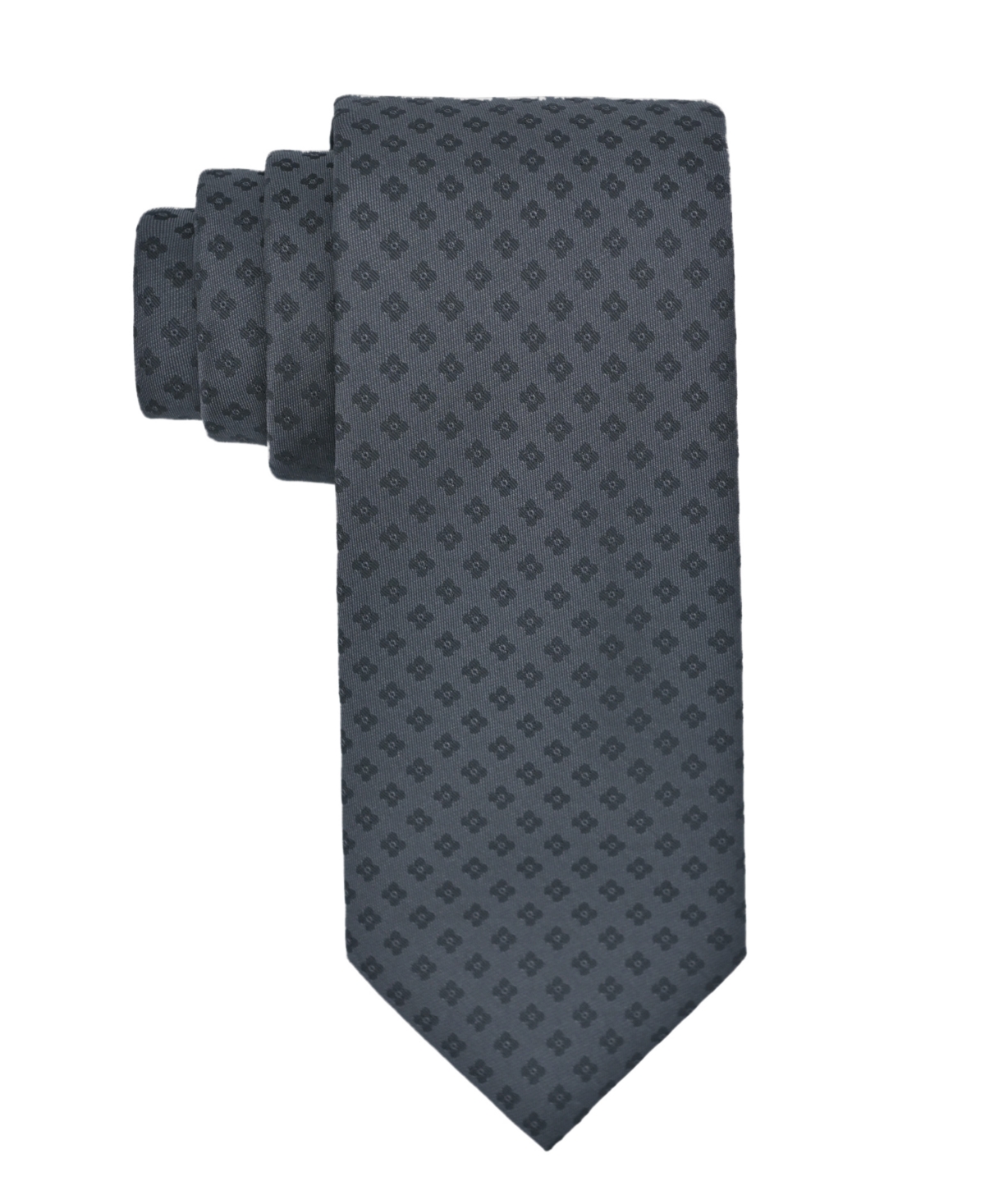 Calvin Klein Men's Pearl Lurex Neat Slim Tie