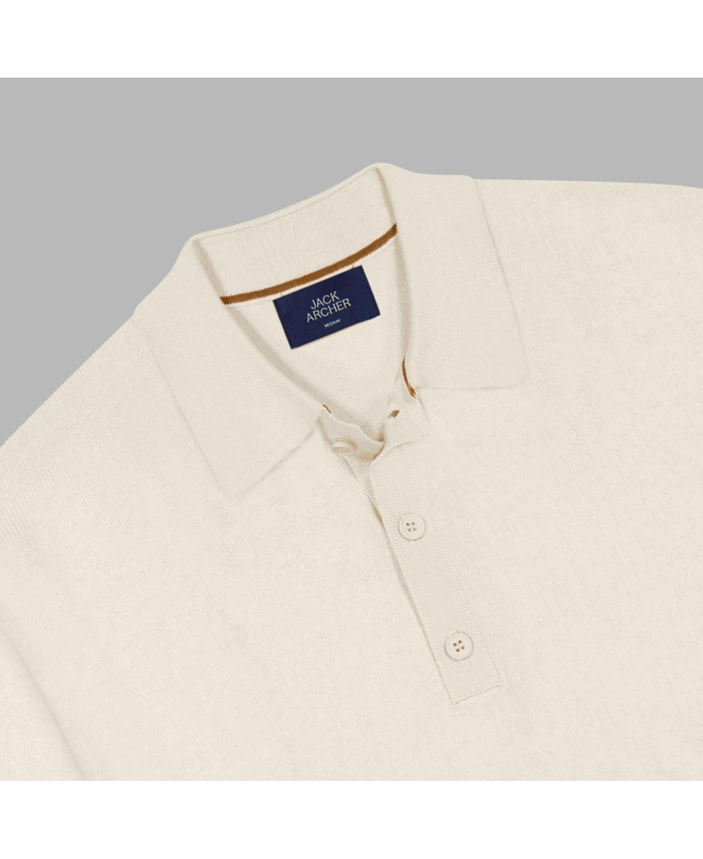 Мужские топы Jack Archer Legacy Resort Sweater Polo, цвет: Кремовый — фото 7