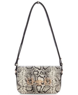 Janie Convertible Snakeskin Small Crossbody Handbag