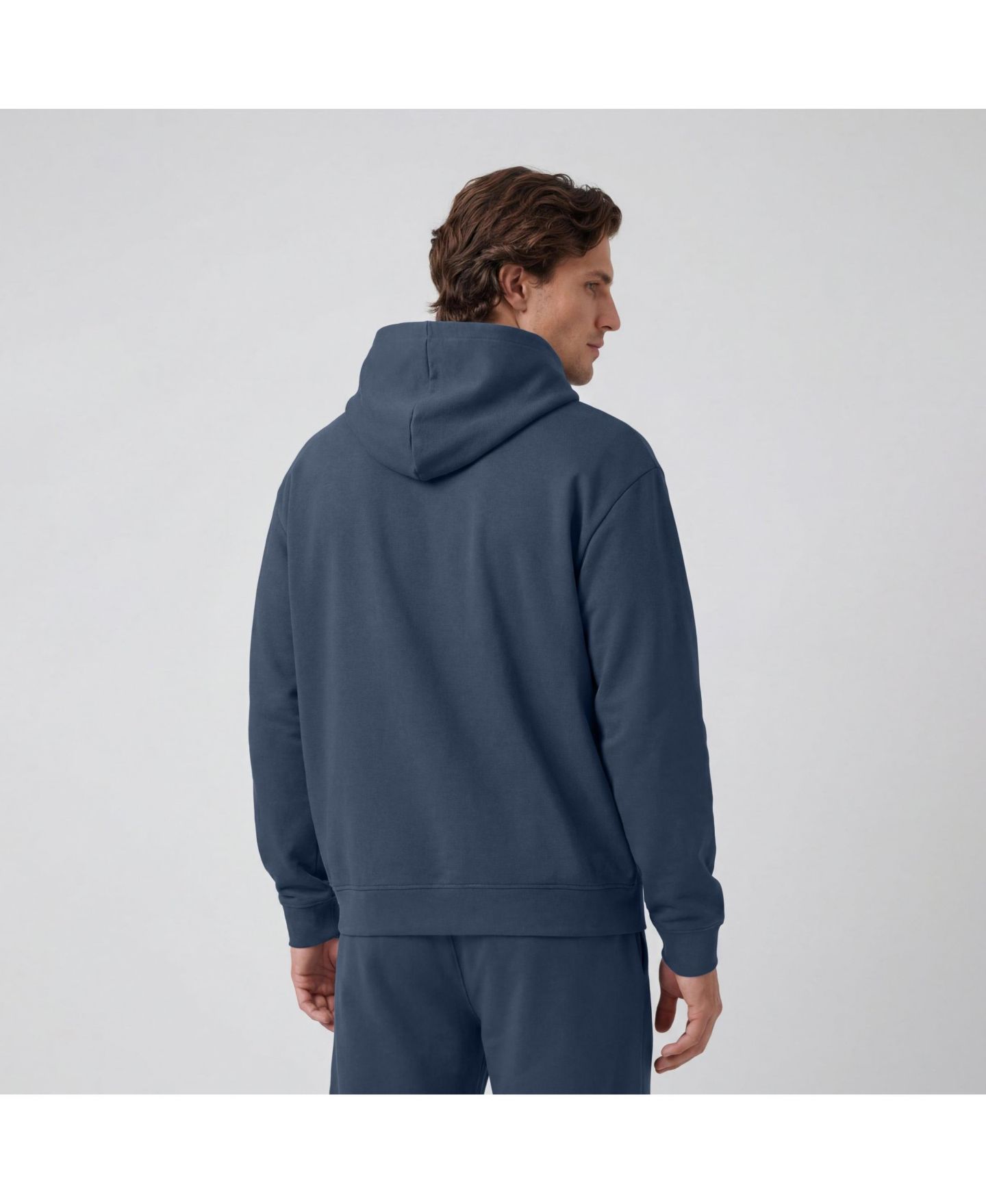 Мужское худи Jack Archer Sandwash Relaxed-Fit, цвет: Синий — фото 4