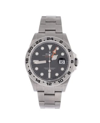 Oyster Perpetual Explorer II Automatic Watch in Stainless Steel 42mm