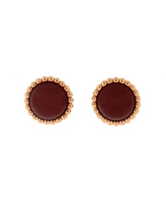Pre-Owned Van Cleef and Arpels Perlee Couleurs Stud Earrings