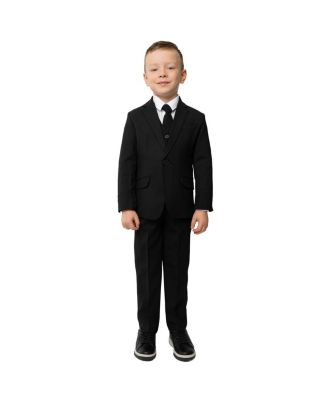 Toddler Boys Luxor Slim Fit Wool Blend 5-Piece Shirt, Tie, Jacket, Vest and Pants Suit Set