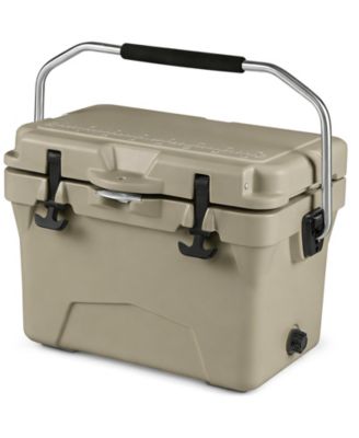20 Quart Hard Cooler with Built-in Ruler and Bottle Opener for Adults