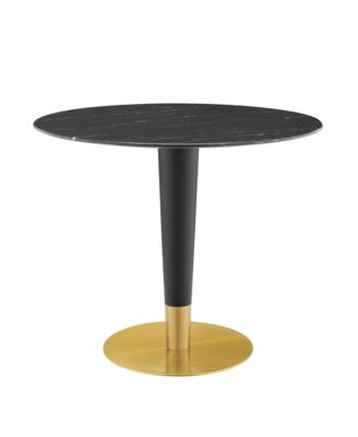 Zinque 36" Artificial Marble Dining Table