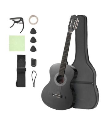 38-Inch Nylon String Classical Guitar Beginner Starter Kit, Ages 11+