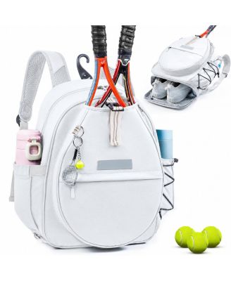 Tennis Racket Bag Convertible Backpack Water Resistant Sports Gear Bag