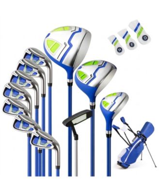 Mens Complete Golf Club Set Featuring Matching Stand Bag