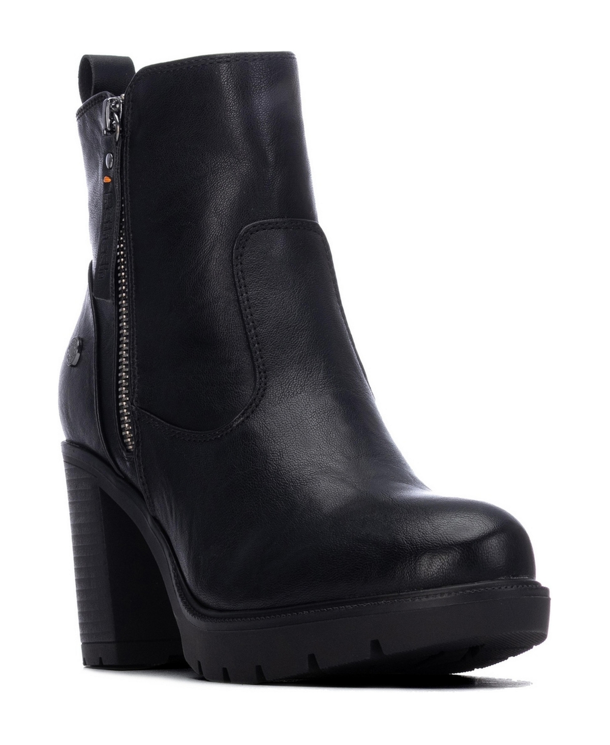 Xti Women's Block-Heel Slip-Resistant Ankle Booties