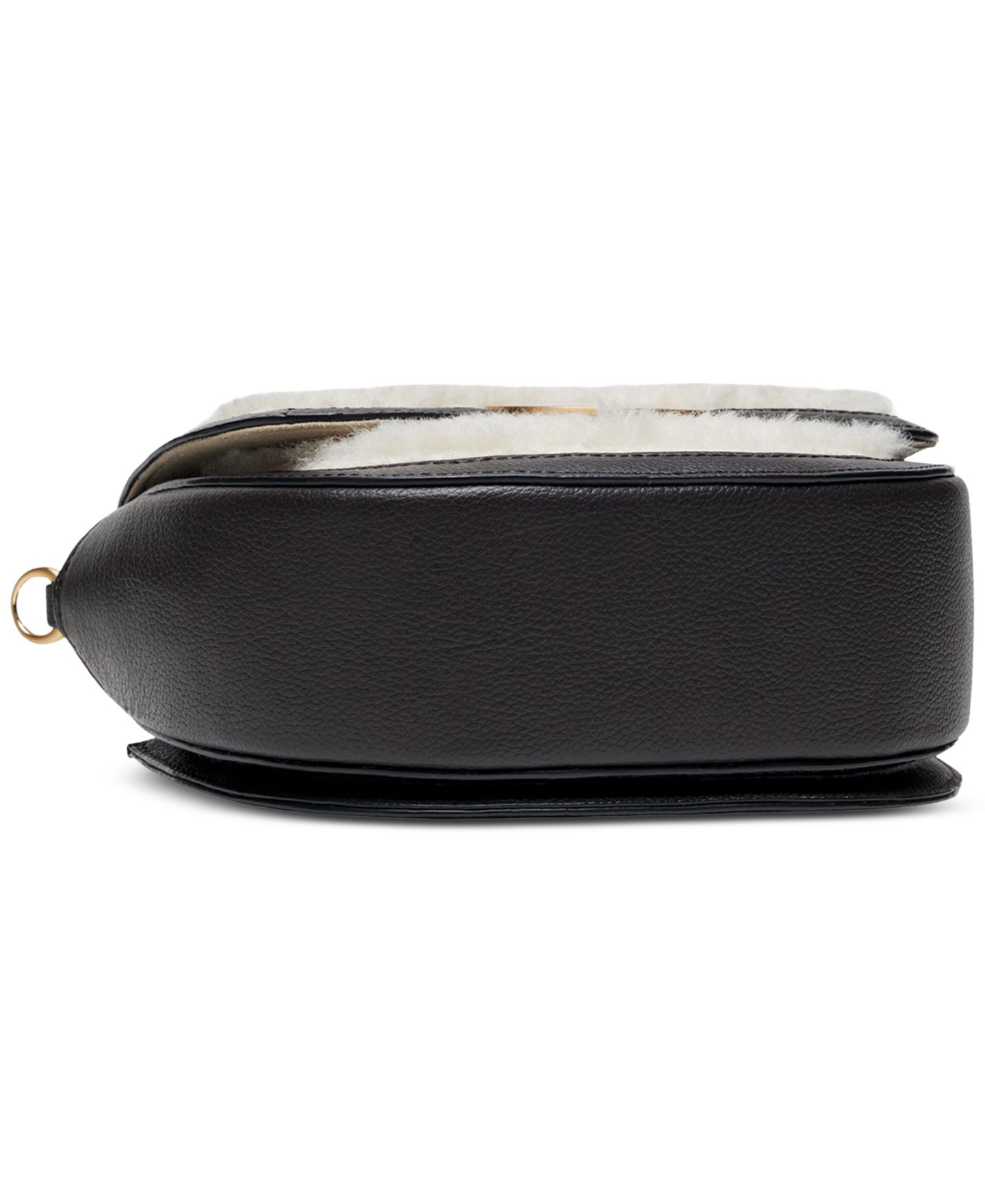 Женская сумка orYANY Lottie Eco Fur Small Crossbody, цвет: Слоновая кость — фото 6