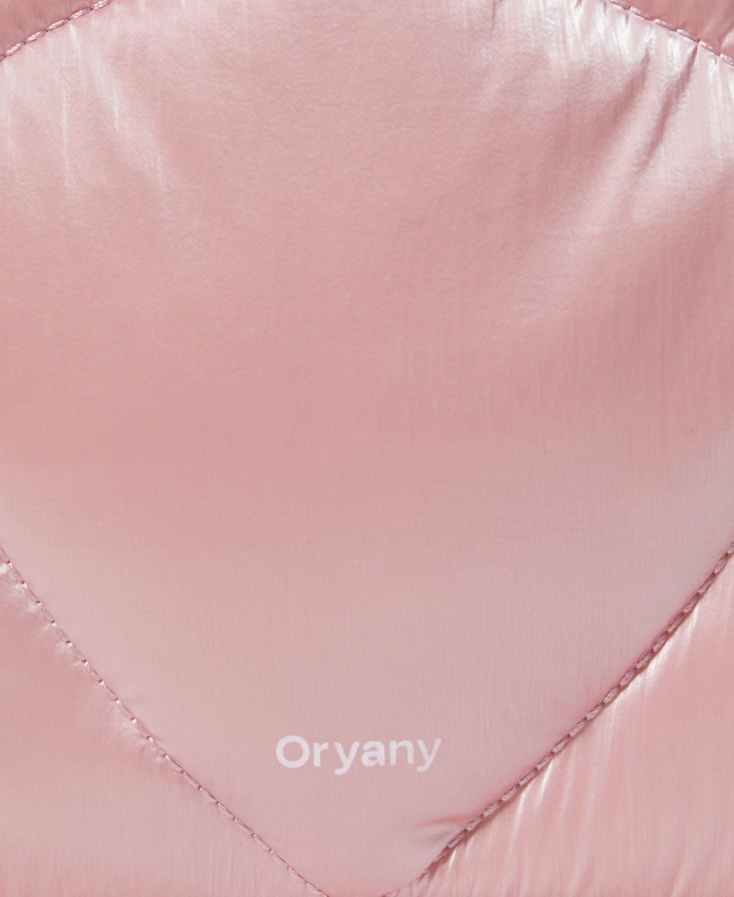 Женская сумка orYANY Half Moroccan Padding Medium Quilted Crossbody, цвет: Пыльный розовый — фото 6