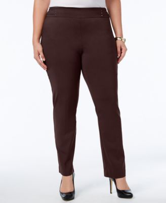 macys plus size petite pants