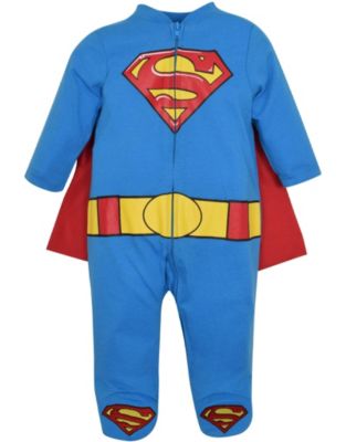 Baby Justice League Removable Cape One-Piece Coverall