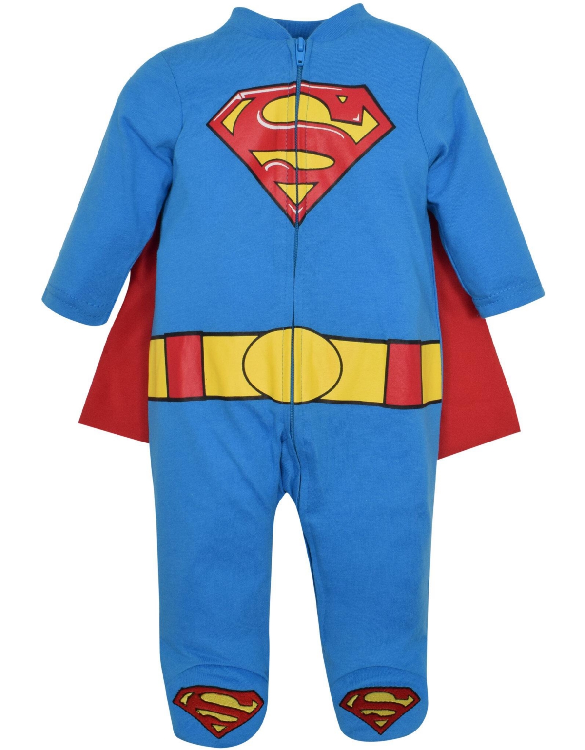 Warner Bros Baby Justice League Removable Cape One-Piece Coverall