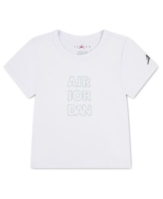 Girls' 7-16 Air Jordan Bling Stack Short-Sleeve T-Shirt