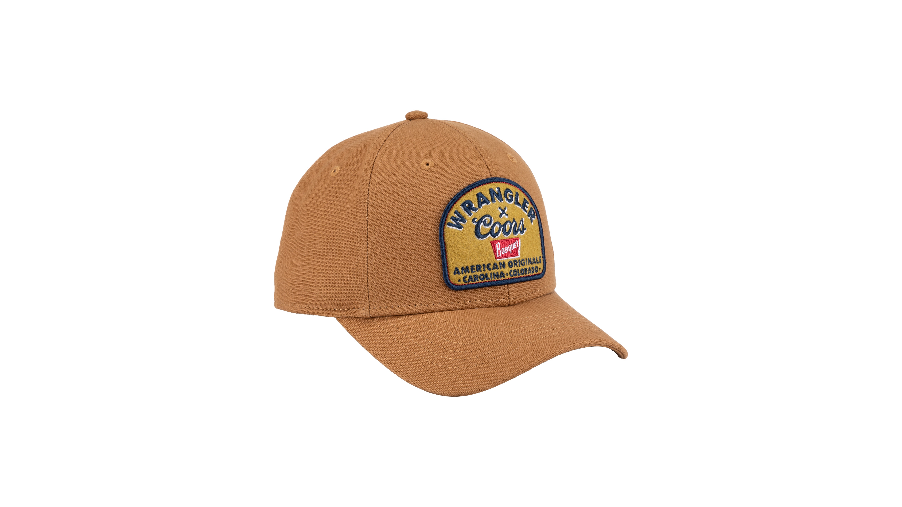 Wrangler Men's x Coors Embroidered Felt Patch Baseball Cap