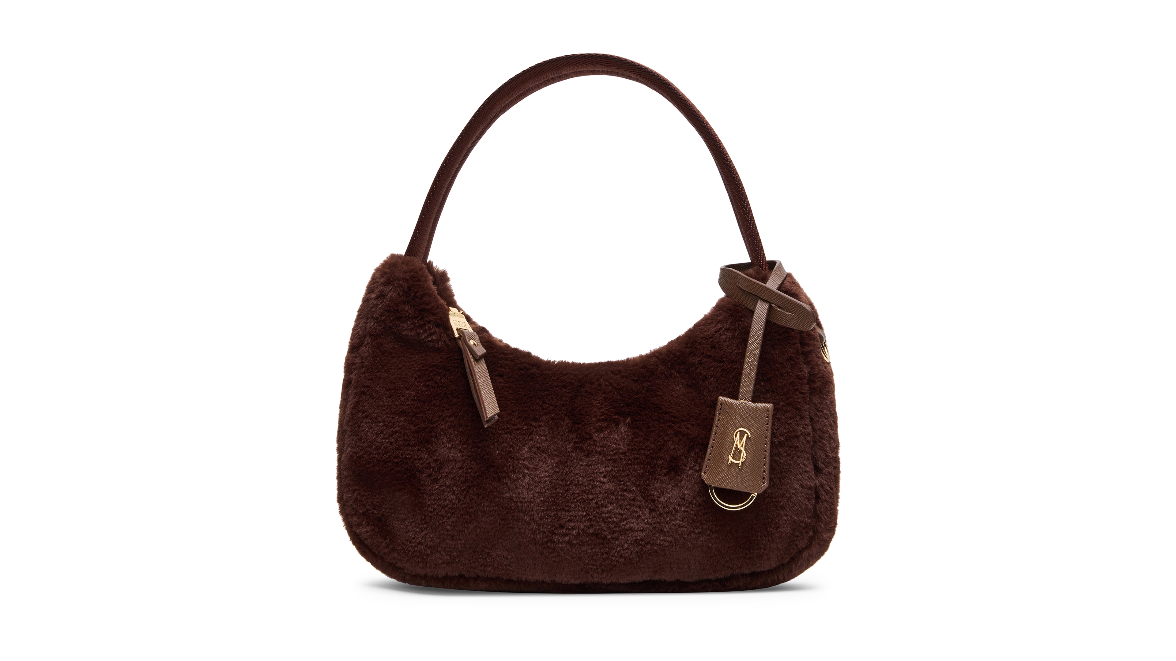 Steve Madden Valeria Small Faux Fur Shoulder Bag
