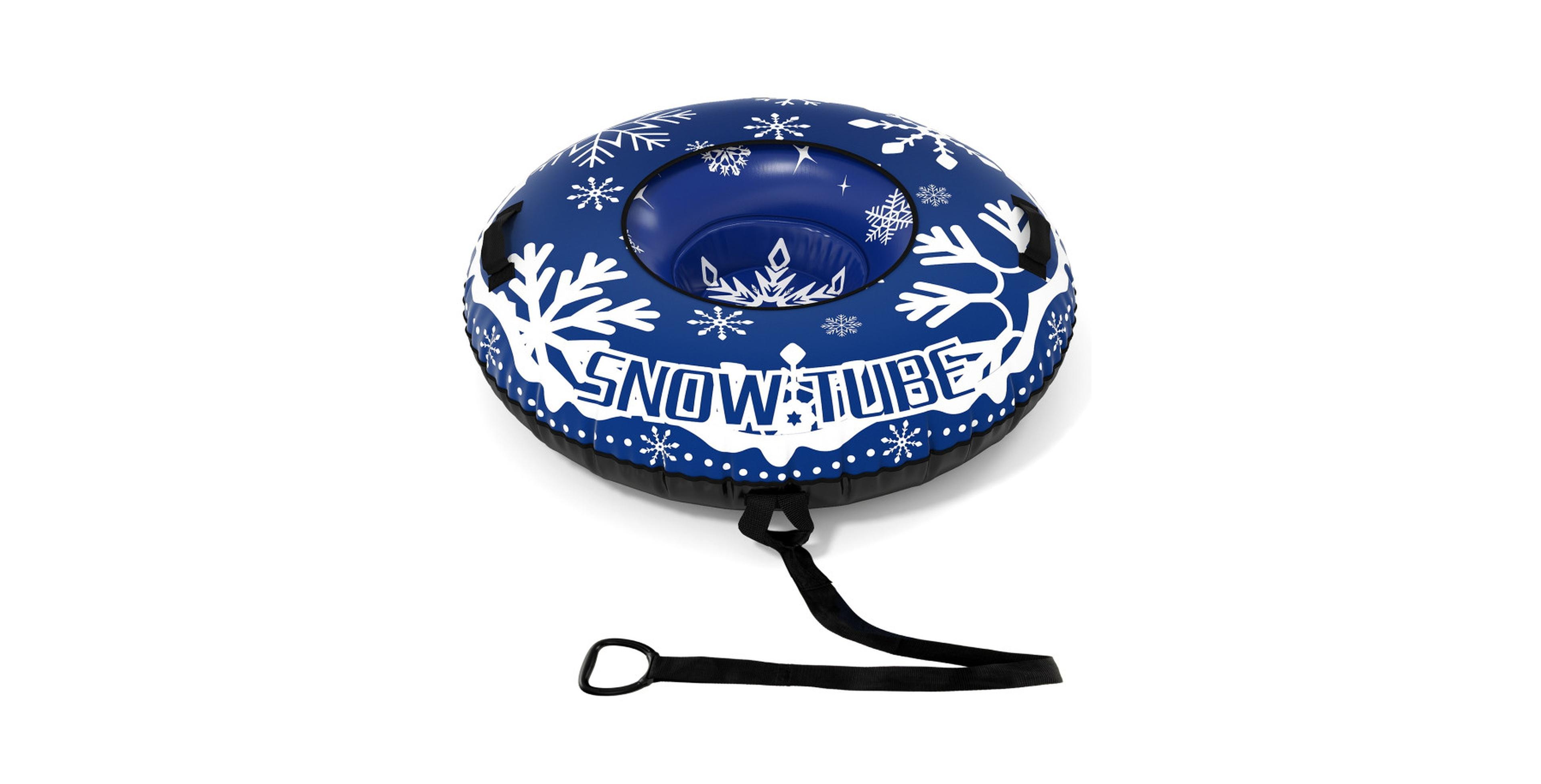 Hongge 42 Inch Heavy Duty Inflatable Snow Tube for Winter Sledding