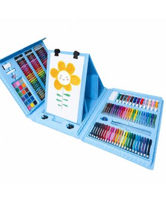 208 Piece Art Supplies Drawing Kit Portable All in One Set for All Ages