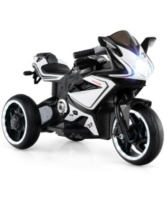 6V Kids Ride-On Motorcycle with LED Wheel Lights, 66 lb. Capacity, Ages 3+