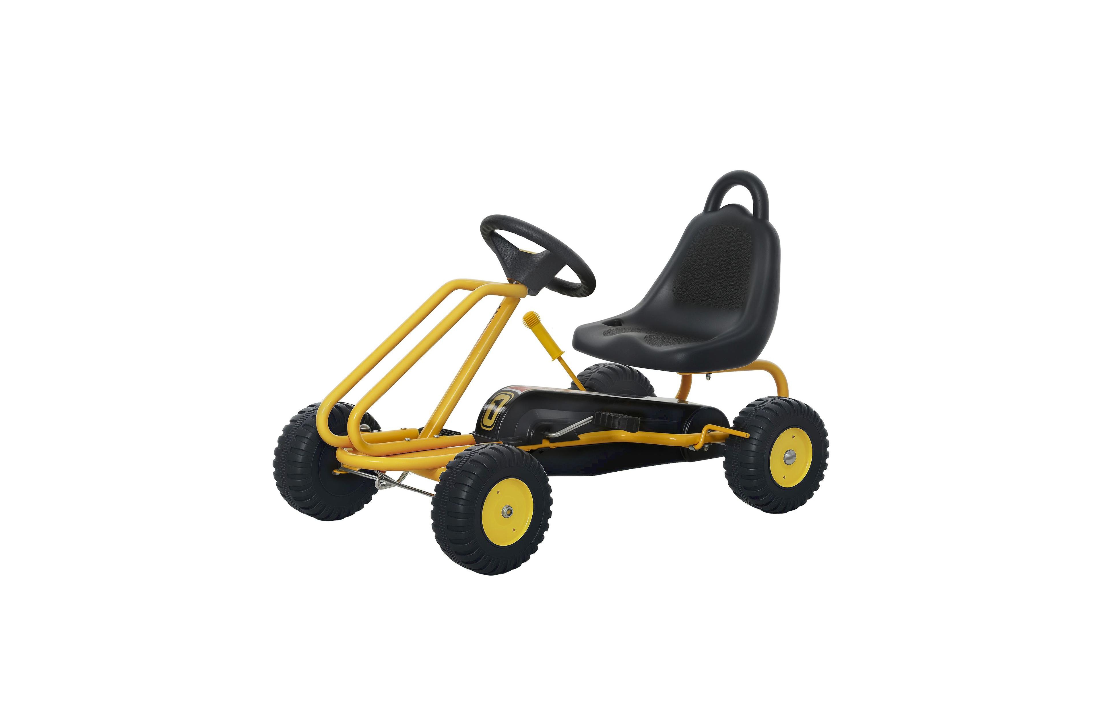 Sevorley Adjustable Seat Go-Kart, Ages 3-6