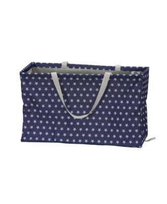 Teal Striped Krush Container All-Purpose Utility Tote
