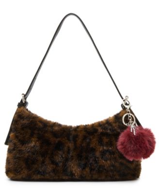 Leopard Print Small Shoulder Handbag