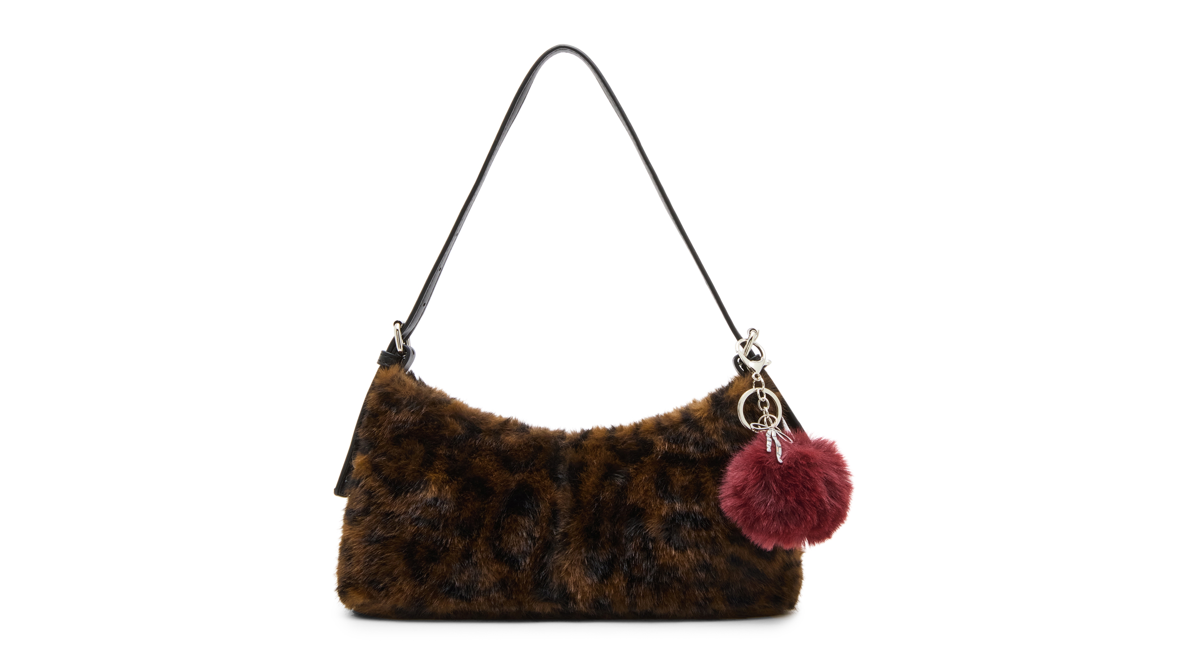 Madden Girl Leopard Print Small Shoulder Handbag