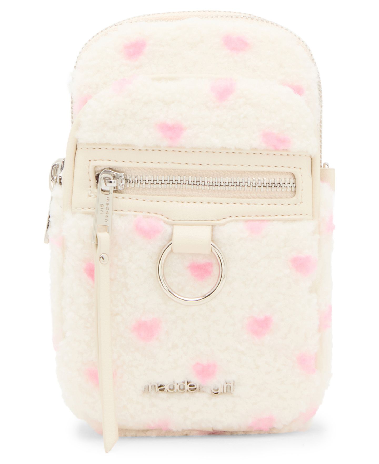 Женская сумка Madden Girl Danip Mini Crossbody, цвет: Кремовый — фото 1