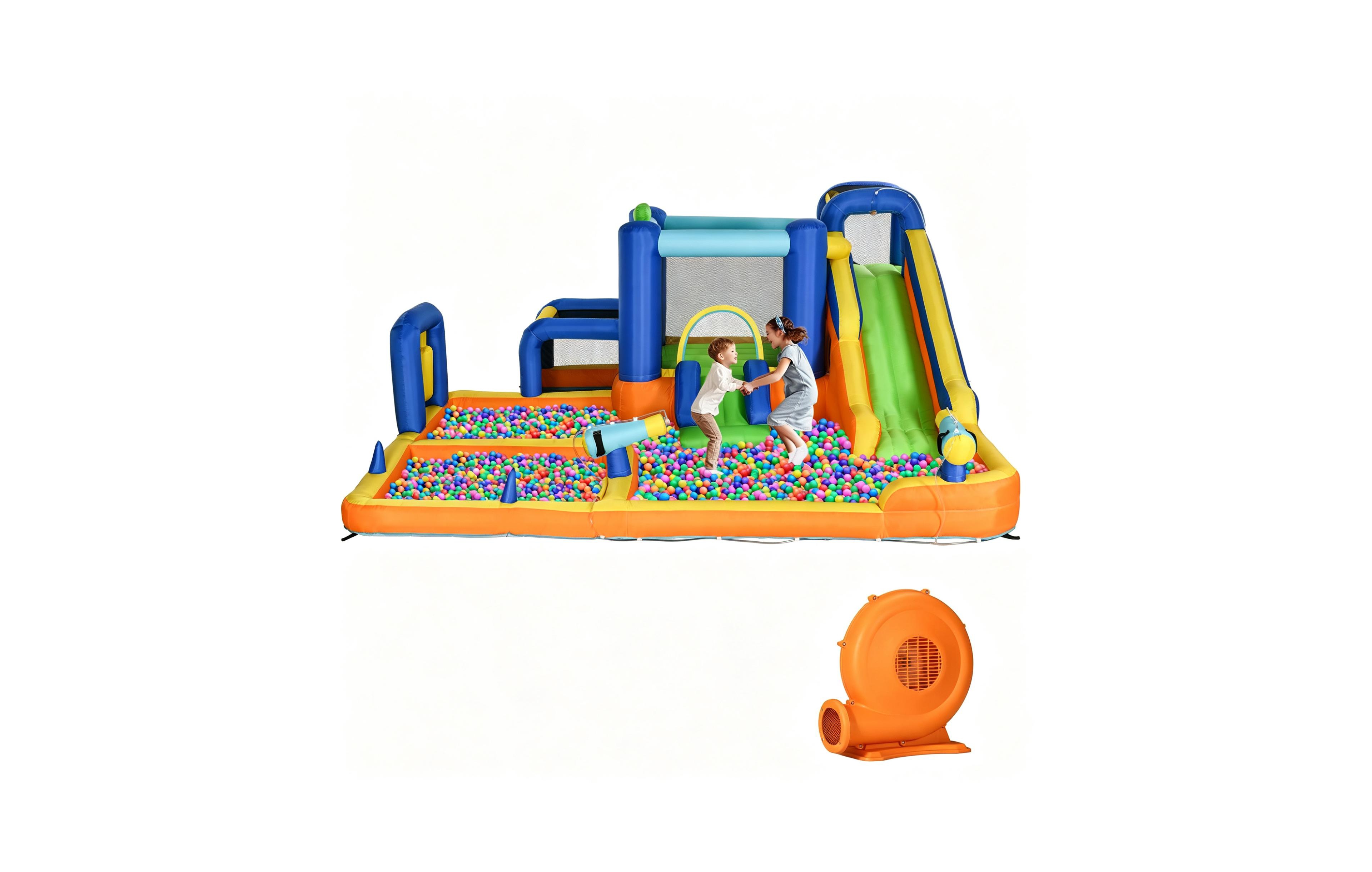 Sevorley Child-Sized Slide with Climbing and Sliding Activities, Ages 3-8
