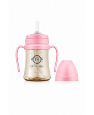 Baby Stage 1 Spill-Proof Silicone Straw Cup, 6M+