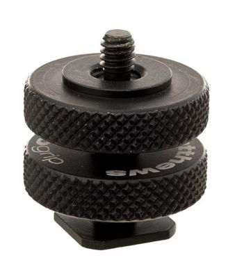 MICROmount 350614 Converts 3/8" to 1/4" Thread Hot Shoe Adapter for MICROmount