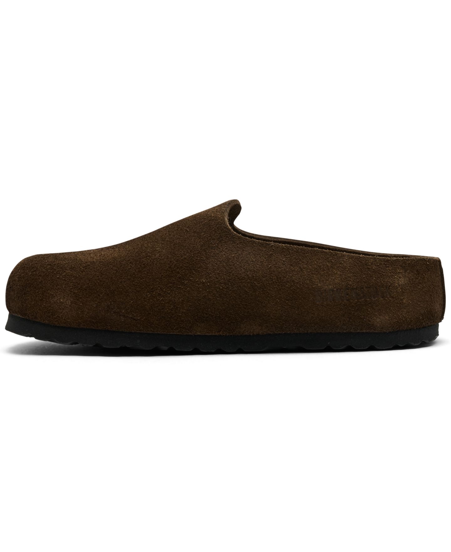 Женские сабо Birkenstock Amsterdam Wrapped Suede Leather, цвет: Carafe — фото 3