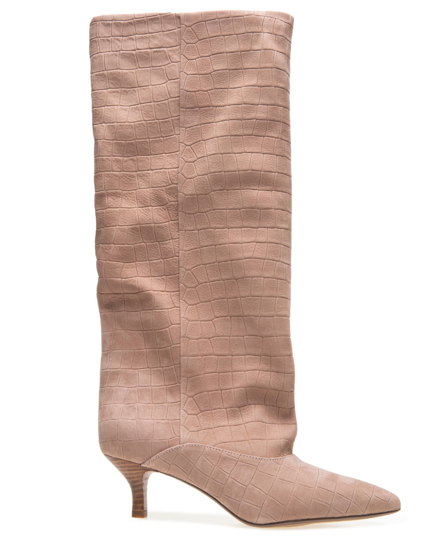 Женские ботинки Kenneth Cole New York Brisbane Kitten Heel Dress Boots, цвет: Чёрный лаковый — фото 6