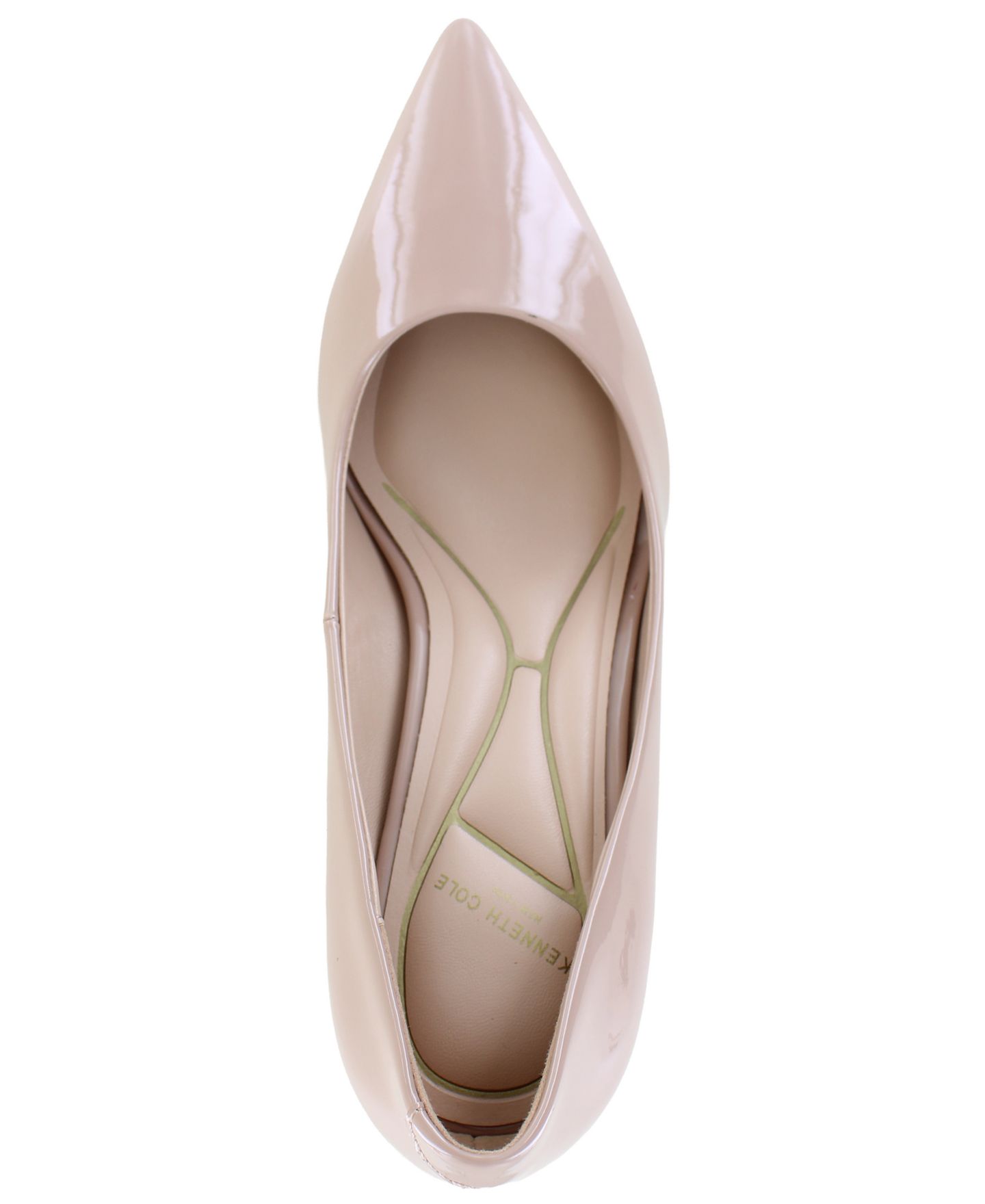 Женские туфли Kenneth Cole New York Perfect Slip-On Pumps, цвет: Миндальный лаковый — фото 4