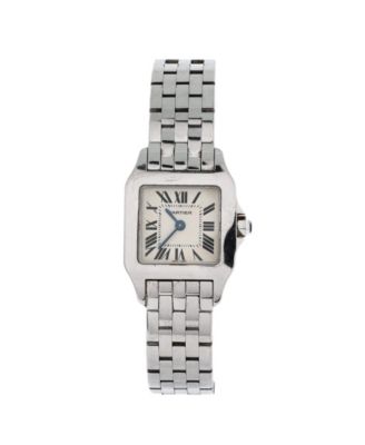 Santos Demoiselle Quartz Watch in Stainless Steel 20mm