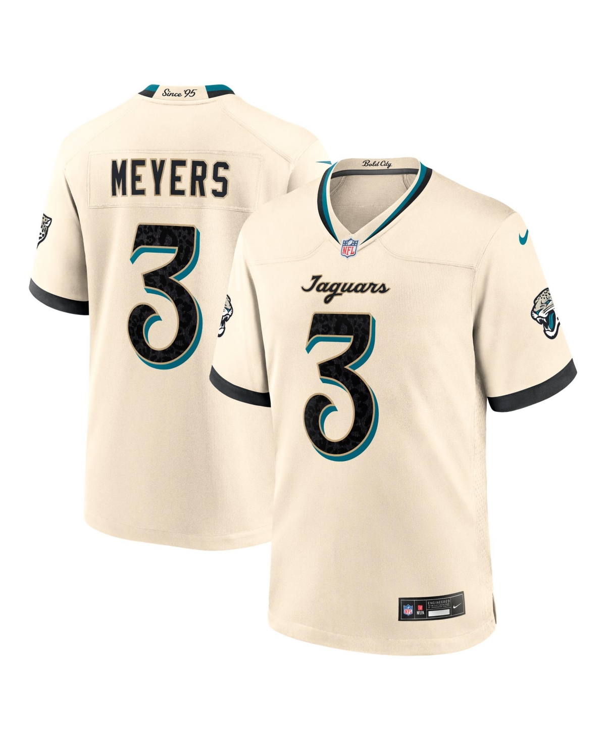 Jakobi Meyers Jacksonville Jaguars Rivalries Collection Nike Men's NFL Game Jersey in Brown | 67NM0JFM9NF-TEJ