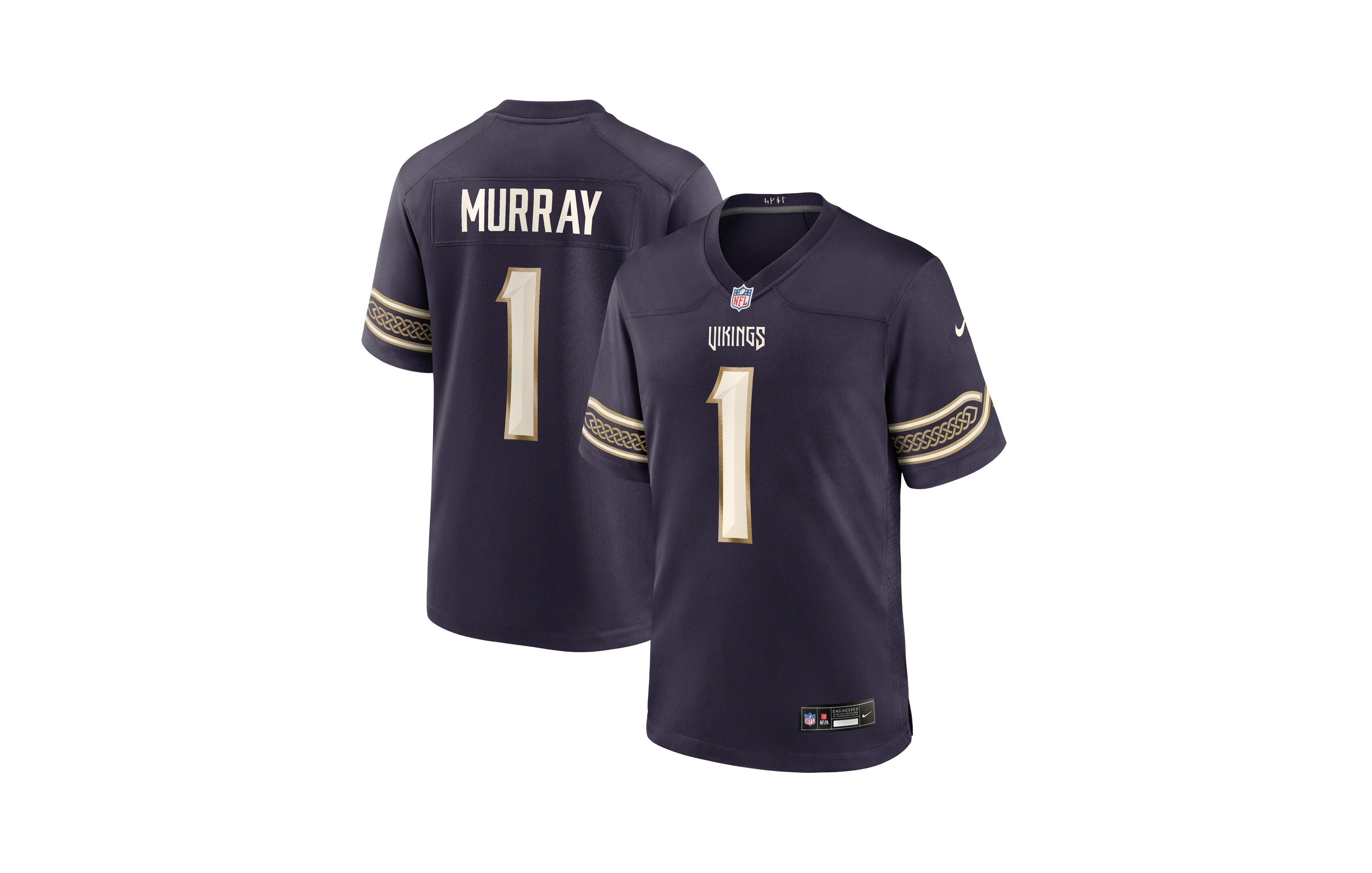Nike Men's Kyler Murray Purple Minnesota Vikings 2026 Rivalries Collection Game Jersey