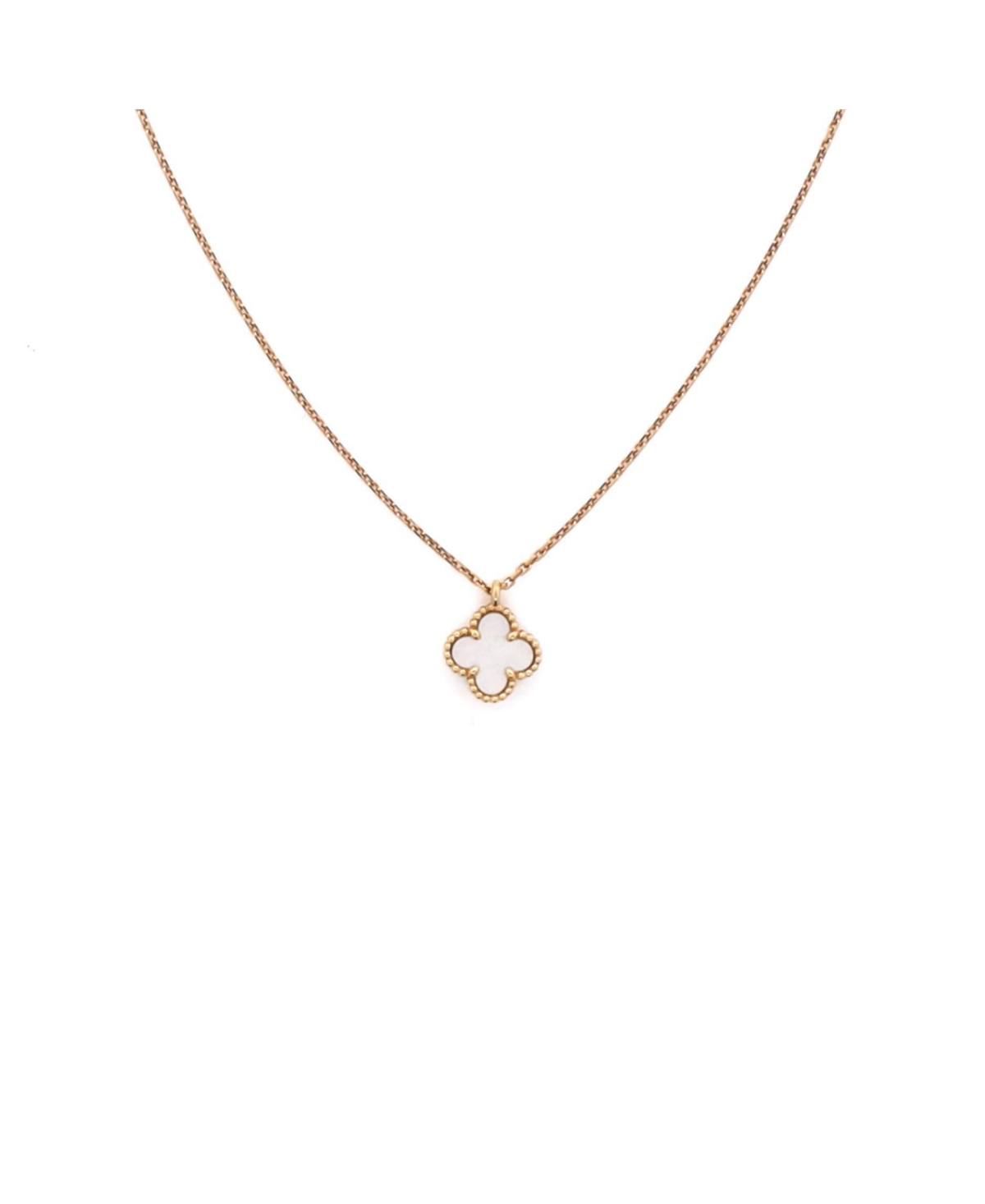 Pre-Owned Van Cleef and Arpels Sweet Alhambra Pendant Necklace - 18k yellow gold