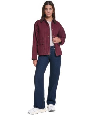 Women's Regular Short Cotton Barn Jacket