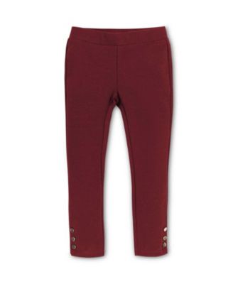 Toddler Girls' 2T-5T Slim-Fit Pull-On Ponte Pants