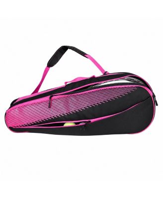 3 Racquet Tennis Bag Lightweight Padded Protective Storage For All Players