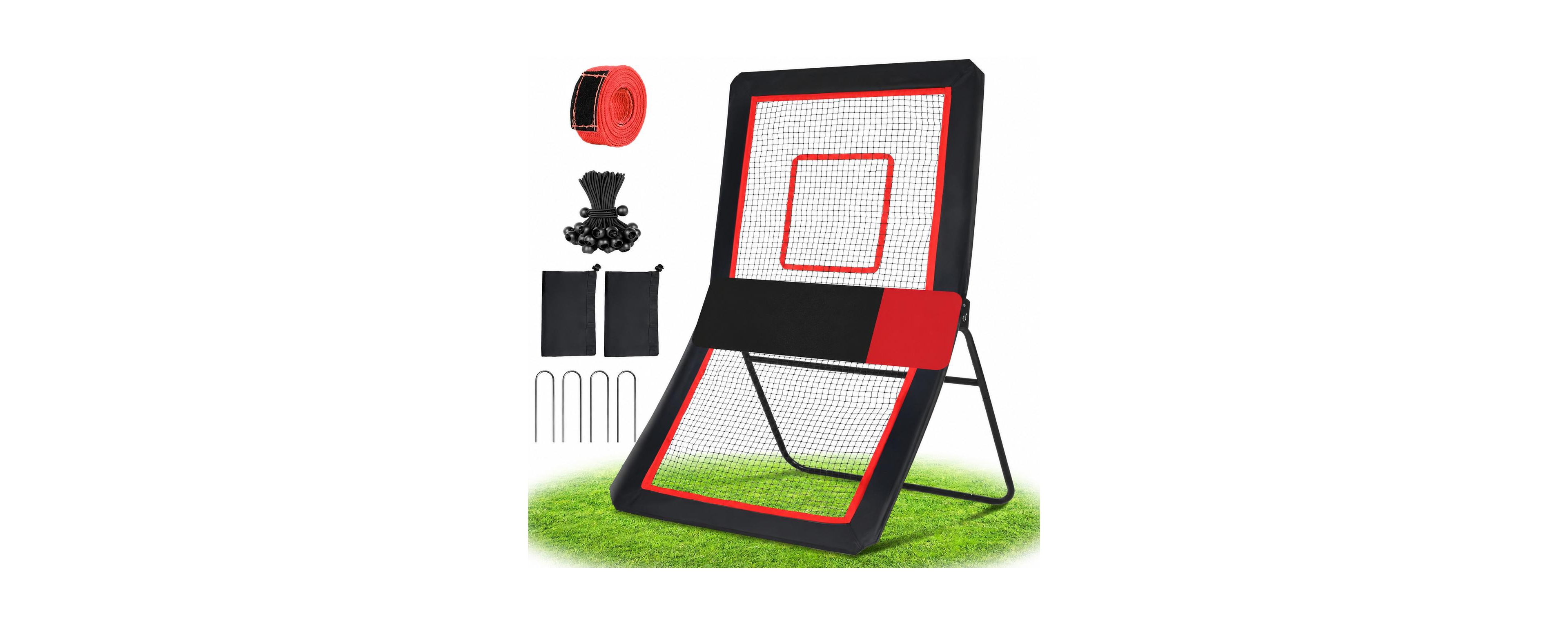Peneyon Multi Sport Training Net Adjustable Angles Portable Home Practice Gear