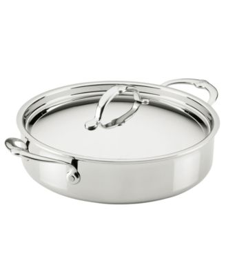 ProBond Luxe Stainless Steel 6-Quart Rondeau with Lid