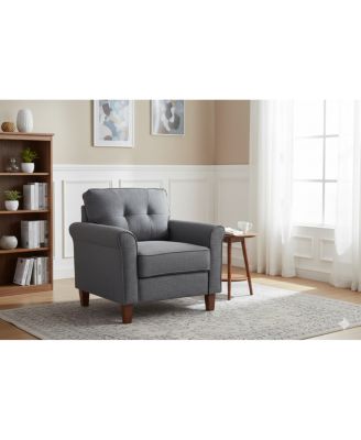 Upholstered Accent Armchair for Living Room